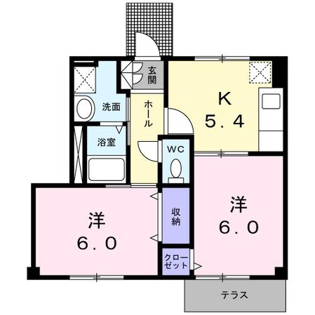 グランアルシェの物件間取画像